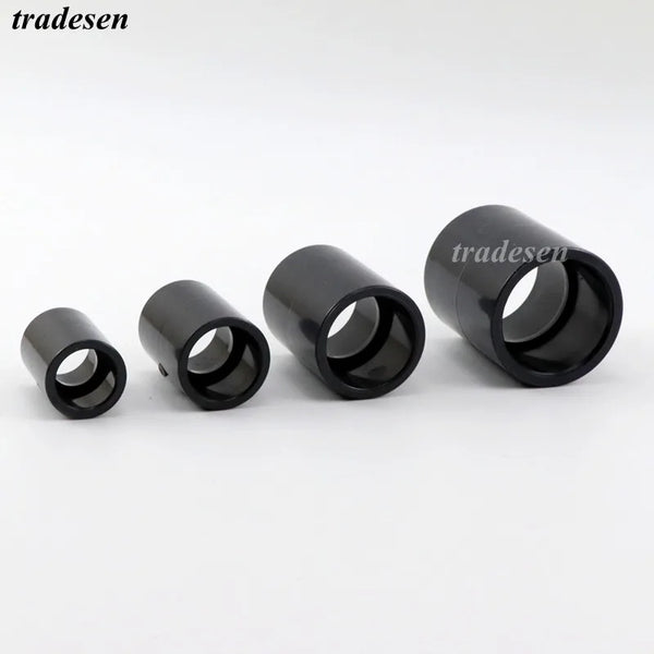 Premium Pure Black UPVC Coupling - Chemical Grade Slip Pipe Connector (20mm to 50mm ID)
