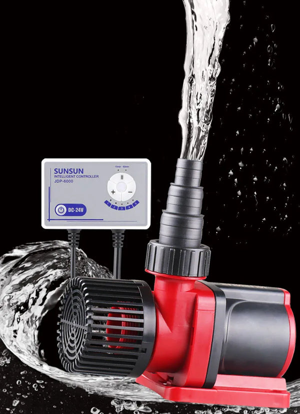 DC Variable Frequency WiFi Adjustable Submersible Water Pump for Aquariums