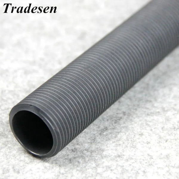 Premium Grey PVC Fully Threaded Pipe (20mm-75mm) - 5cm Extension Nipple for Thick Glass & Tanks