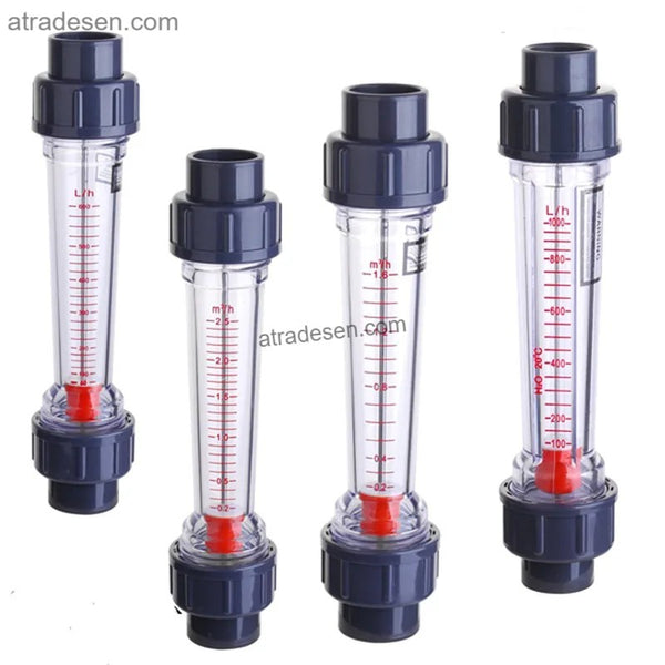 LZS Series Plastic Tube Rotameter - Shatterproof Inline Liquid Water Flow Meter