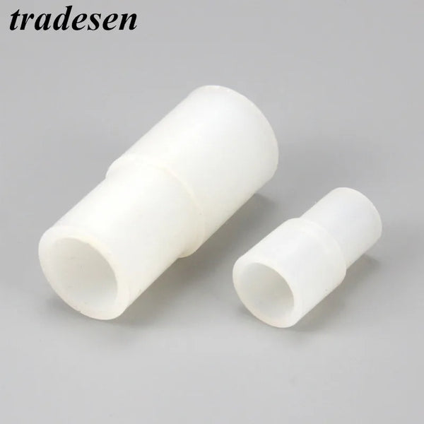 Translucent Food-Grade Silicone Flexible Connector - High Temp Elbow, Tee & Reducer
