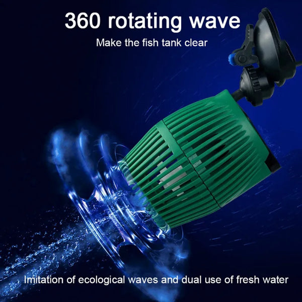 Submersible Wave Maker Circulation Pump for Aquarium Fish Tanks