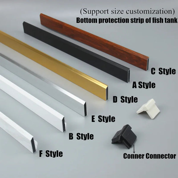 Widened Aluminum Alloy Double Layer Push-Pull Chute for Aquarium Tanks
