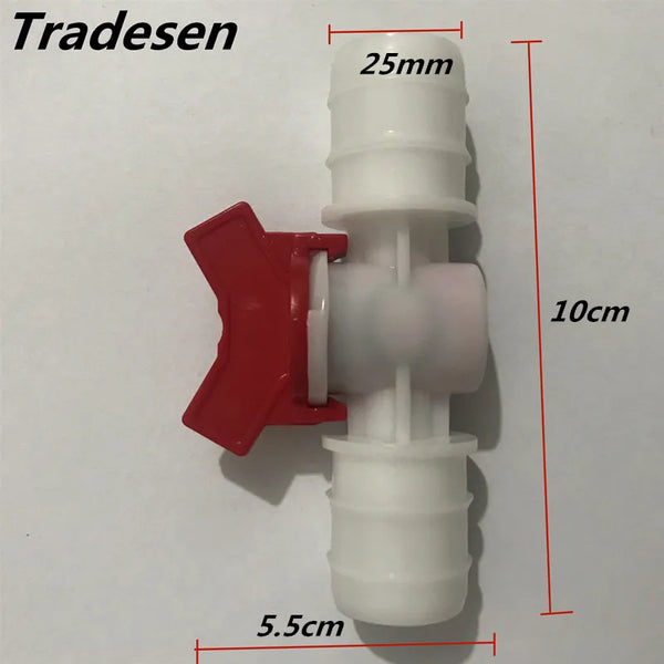 Garden Hose Waterstop Valve Connector for Irrigation Systems (12mm-32mm)
