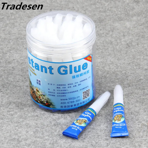 Cyanoacrylate Moss & Water Plant Adhesive Glue for Aquarium Landscaping