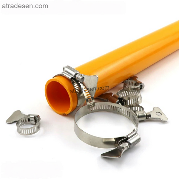 Premium 304 Stainless Steel Worm Gear Hose Clamps – Adjustable Pipe Tube Clips