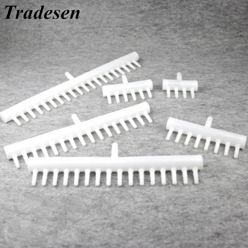 Premium Plastic Aquarium Air Pump Splitter Manifold (8mm to 4mm) | Multi-Outlet Oxygen Distributor | Fish Room Aeration