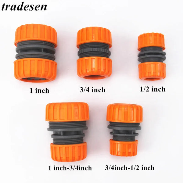 Garden Hose Quick Repair Connector for Irrigation Systems (1/2