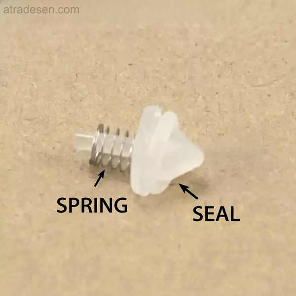 Premium Food Grade PP Spring Check Valve - Barbed Inline Non-Return Fluid & Air Valve