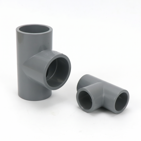 Premium CPVC Equal Tee - High-Temp 3-Way Slip Pipe Fitting (DIN & ANSI SCH80)