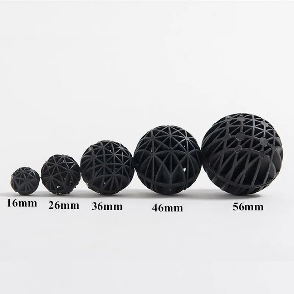 Biochemical Bio Ball Filter Media with Cotton for Aquarium Tanks
