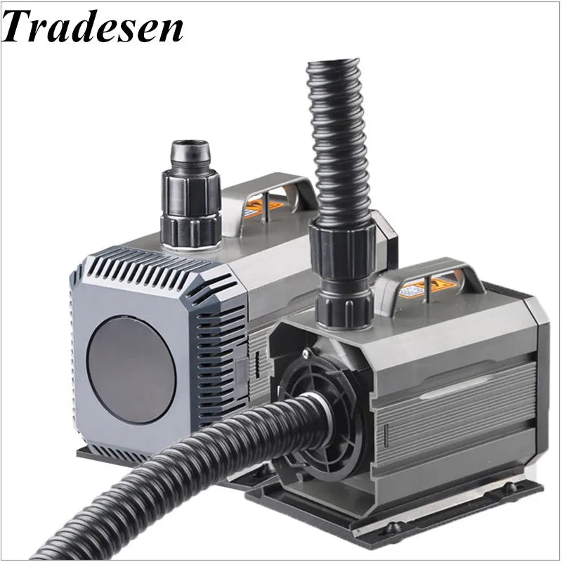 Multifunctional Submersible Amphibious Wave Pump for Aquarium Tanks