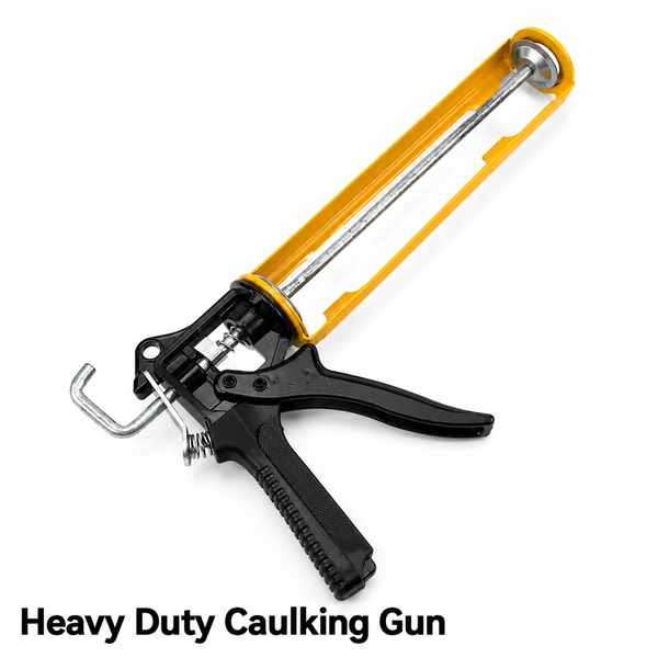 Heavy-Duty Glass Caulking Gun | Professional Anti-Slip Manual Sealant Cartridge Dispenser (Standard & Reinforced) - Atradesen