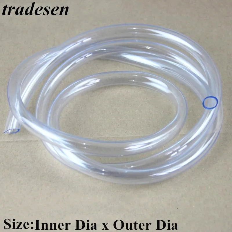 Durable Soft Transparent PVC Garden & Aquarium Water Pump Hose