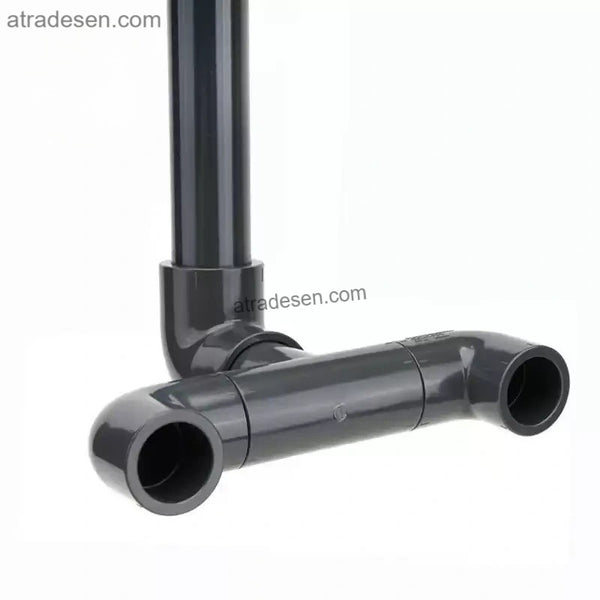 Premium 360° Rotatable Aquarium Water Outlet (25-32mm) | Auto-Spinning Wave Maker & Sump Trickle Return Pipe