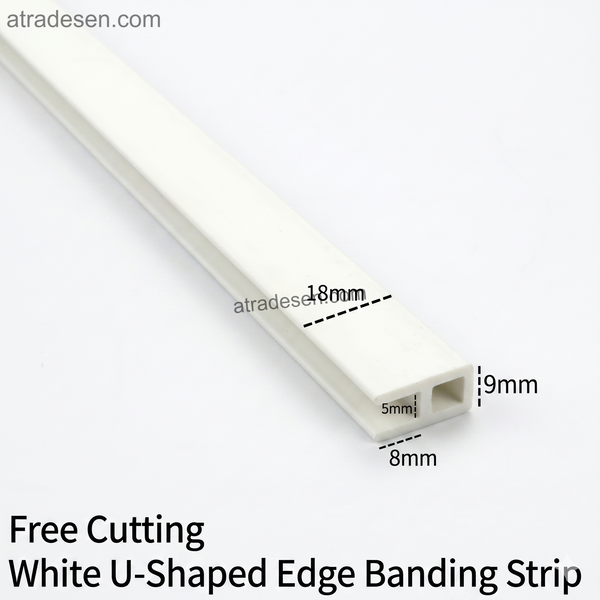 Premium Aquarium Glass Cover Edge Trim (1 Meter) - 5mm DIY Sliding Lid Frame Profile