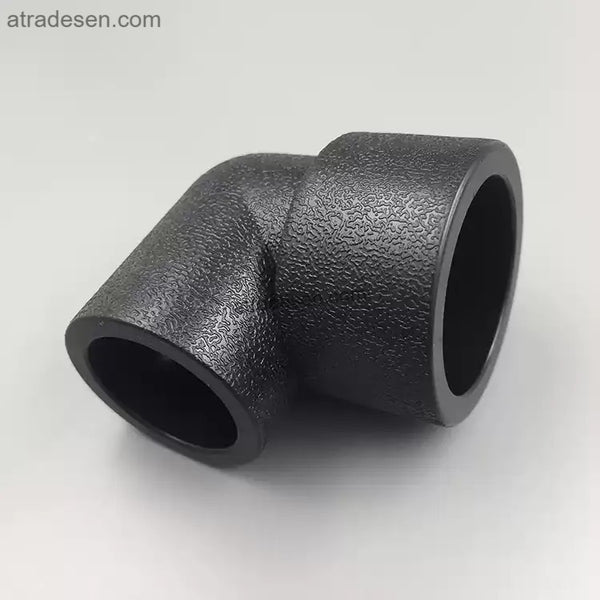 Premium Black PE Reducing Elbow (25x20mm - 32x25mm) - 90-Degree Hot Melt Fusion Fitting