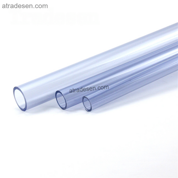 Premium Clear UPVC Rigid Pipe (16-75mm) | Non-Toxic Aquarium & Hydroponics Plumbing | Transparent DIY Water Tube