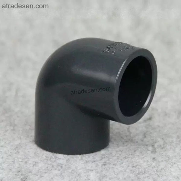 Heavy-Duty Sanking UPVC 90-Degree Elbow (75mm-225mm) - Industrial Corner Fitting