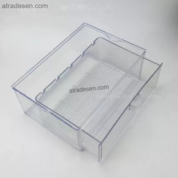 Premium Extra Large Drawer-Style Trickle Filter Box (295x207x117mm) | Clear Stackable Dry-Wet Drip Tray | Aquarium Overhead Sump