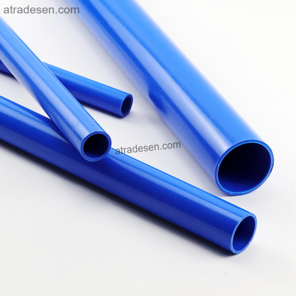 Premium Lesso Blue UPVC Pipe (20-75mm)  Rigid Water Tube for Aquarium Sump Plumbing  1 Meter Set (Two 50cm Pieces)