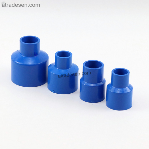 Premium Lesso Blue UPVC Reducing Coupling (20-63mm) | Aquarium Plumbing Reducer Fitting | Pipe-to-Pipe Connector