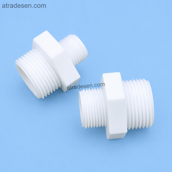 Premium POM Plastic Reducing Nipple (1/2