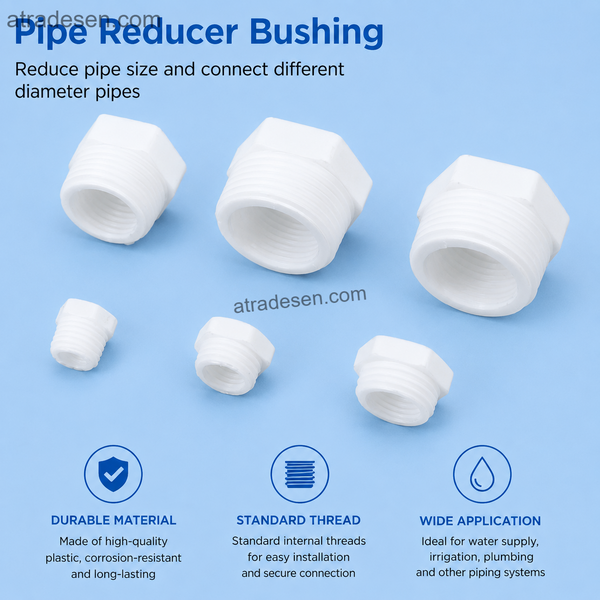 Premium Plastic Threaded Reducer Bushing (1/4