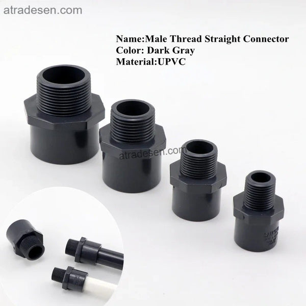 Premium SANKING UPVC Male Adapter - Threaded Transition Fitting 20mm-50mm to 1/2