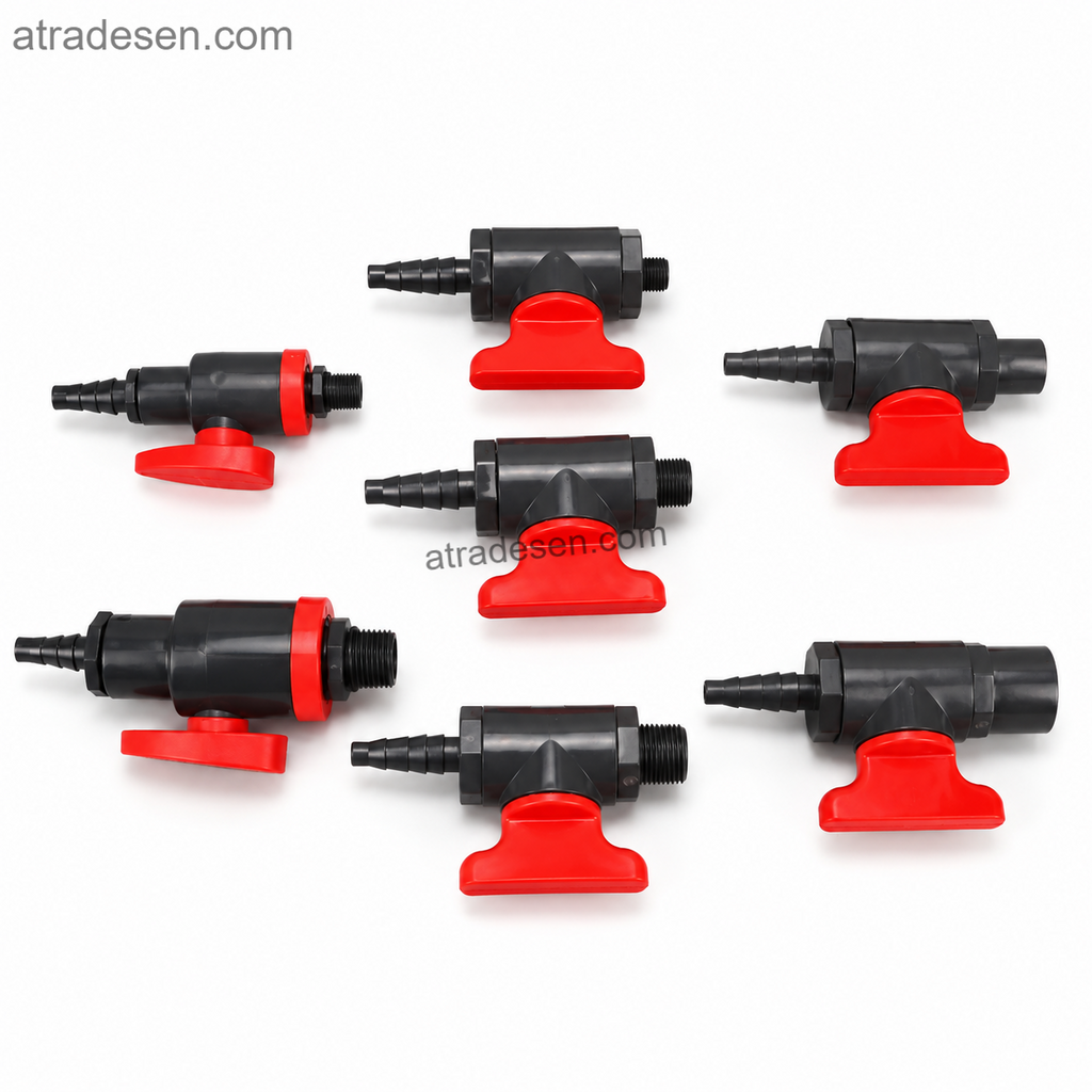 Premium SanKing UPVC Sampling Cock Valve | Machined Composite Fluid Test & Dosing Micro-Valve | 150 PSI Industrial Grade