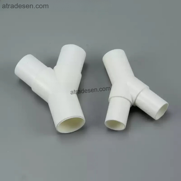 Premium White PVC Y-Branch Tee (16mm-20mm) - Aquarium Trickle Filter Splitter
