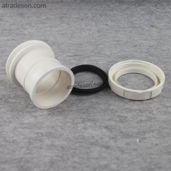 Premium White PVC Expansion Joint (50mm-110mm) - Drainage Slip Joint Connector