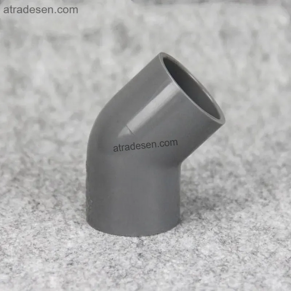 UPVC 45 Degree Elbow High-Flow for Aquarium, Garden Irrigation & DIY (20mm - 63mm)