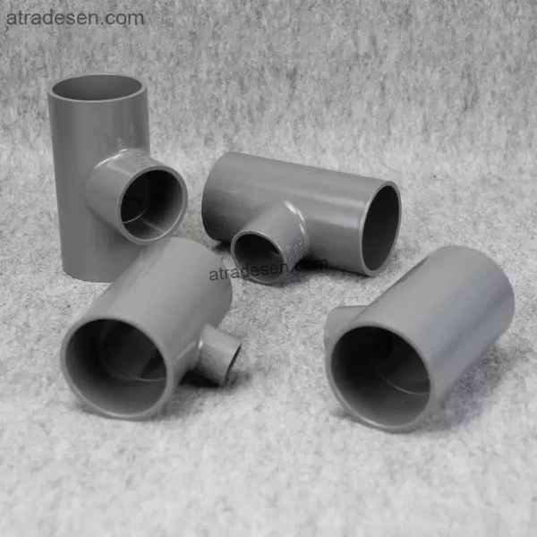 Heavy-Duty Industrial UPVC Reducing Tee for Pool, Agriculture & Mainlines (75mm - 315mm)
