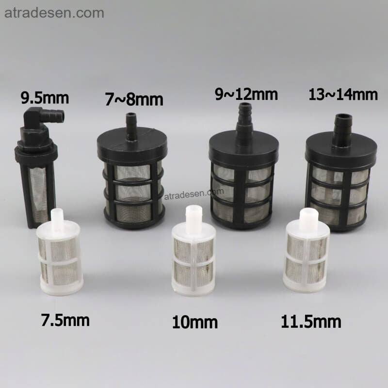 Stainless Steel Mesh Hose Intake Strainer - Water Pump & Sprayer Suction Filter
