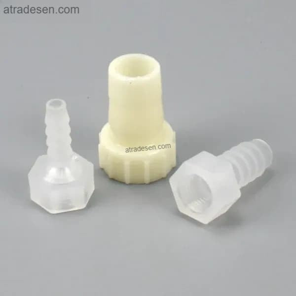 Plastic Female Thread to Hose Barb Adapter - Straight Pipe Fitting (PP/ABS)