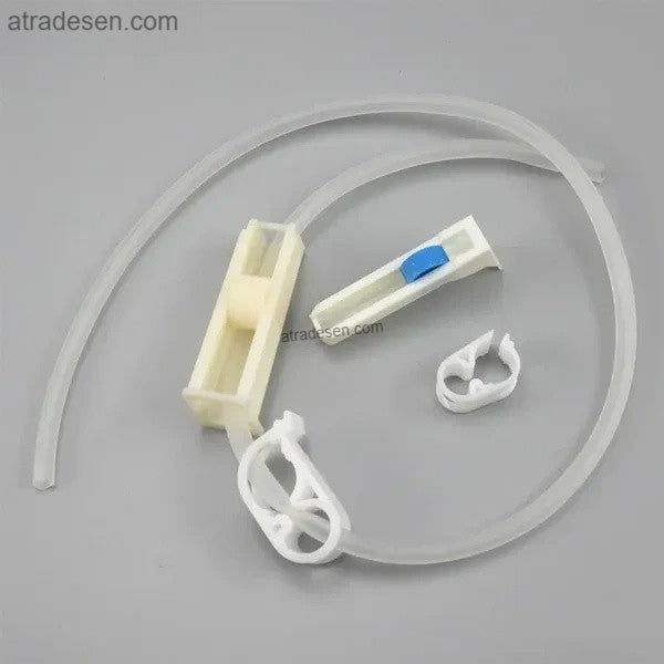 Plastic Tubing Flow Control Valves - Roller Regulators & Pinch Clamps for Siphon Hose
