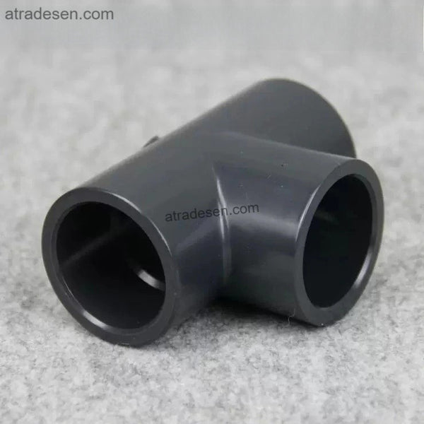 Heavy-Duty Sanking UPVC Equal Tee (75mm-225mm) - Industrial Chemical 3-Way Fitting