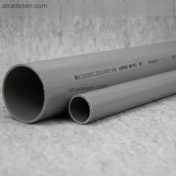 Heavy-Duty Grey PVC Rigid Pipe (90mm-315mm) - High Pressure Mainline Tube for Industrial