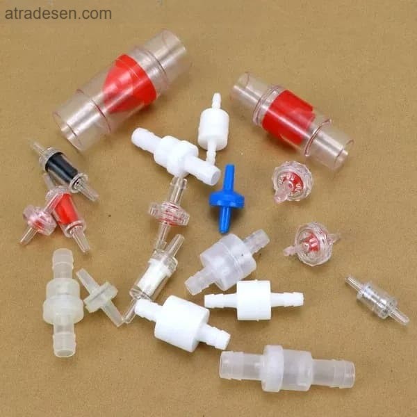 Food Grade Inline Barbed Check Valve - One-Way Non-Return Water & Air Valve (PP/PE)