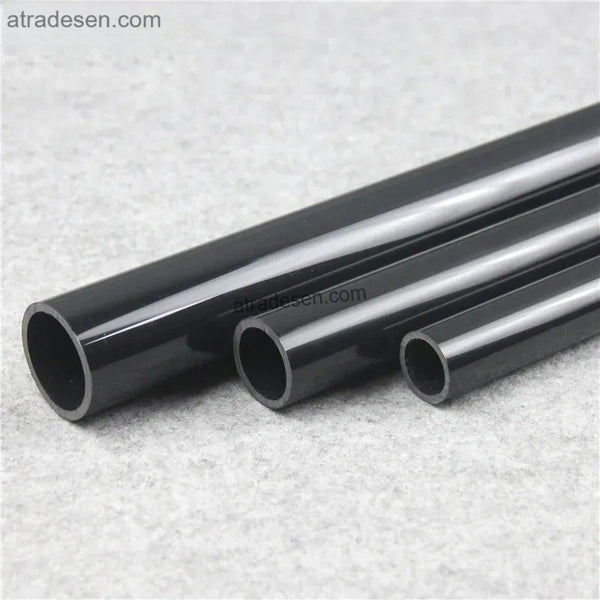 Premium Pure Black UPVC Pipe - High-Quality Light-Blocking Aquarium Water Tube (O.D 20mm to 32mm | 50cm Length)