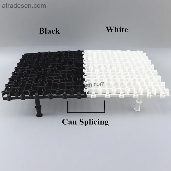 Premium Modular Aquarium Bottom Filter Grid Plate (26x20cm) - Stackable Splicing Egg Crate Rack