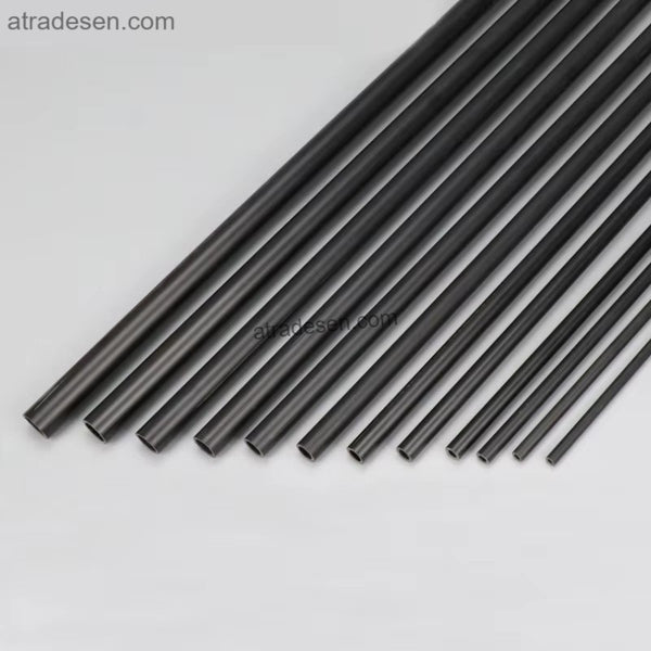 Premium Pure Black Rigid PVC Micro Pipe - Small Diameter Hollow Tubing (2mm to 16mm ID)