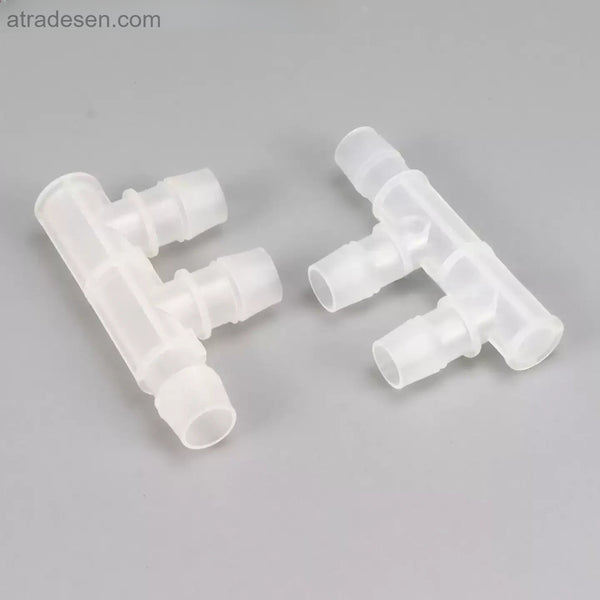 Food Grade F-Type Barbed Tee - PP Plastic Hose Splitter Manifold