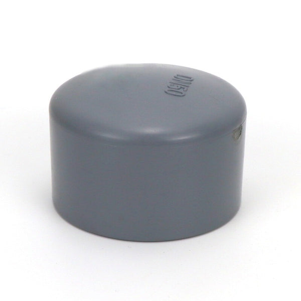 Premium CPVC End Cap - High-Temp Rigid Pipe Slip Fitting (20mm to 110mm / 1/2