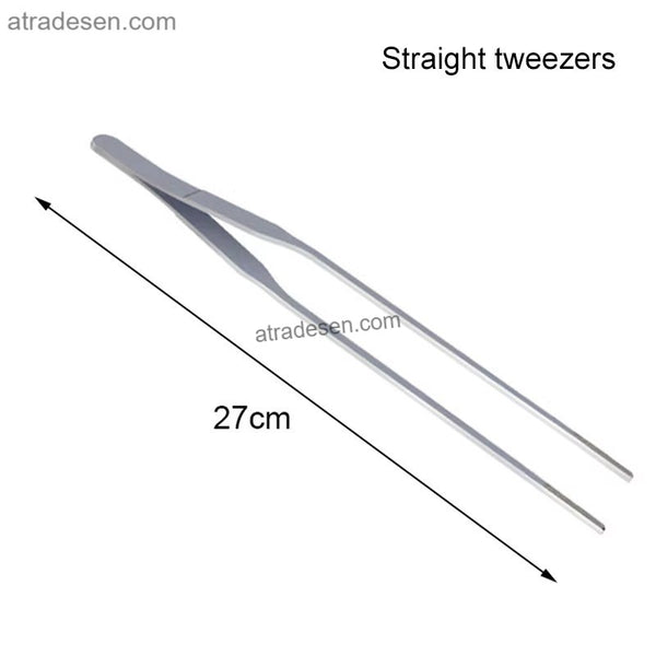 Professional Stainless Steel Aquascaping Tool Kit | Aquarium Plant Scissors, Tweezers & Spatula Set | Tank Maintenance