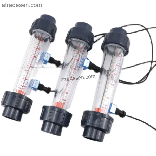 LZS Plastic Tube Rotameter with Magnetic Limit Alarm Switch - Automated Flow Meter