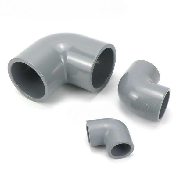 Premium CPVC 90-Degree Elbow - High-Temp Slip Pipe Fitting (DIN & ANSI SCH80)