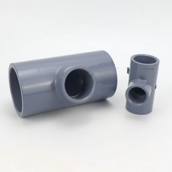 Premium CPVC Reducing Tee - High-Temp Slip Branch Pipe Fitting (DIN & ANSI SCH80)