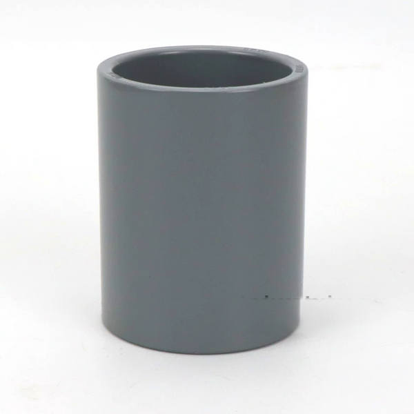 Premium CPVC Straight Coupling - High-Temp Industrial Rigid Pipe Fitting (DIN & ANSI SCH80)